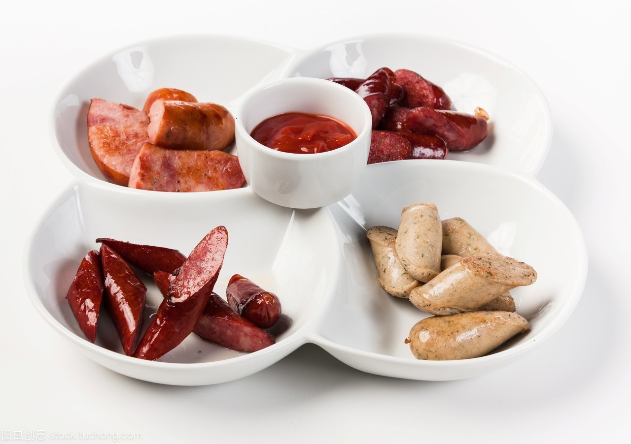 切片,佳肴,特色食物,地方菜,白色,沙司,美食,背景,白,臘腸,蔬菜,調(diào)味汁,醬,香腸,調(diào)料